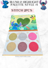 Bundle palette blush  & highlight- stitch - Style #1