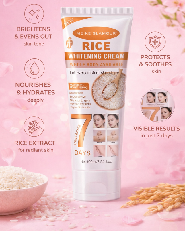 RICE Whitening cream 12 pcs box - (100 ml per each ) #MKG0363