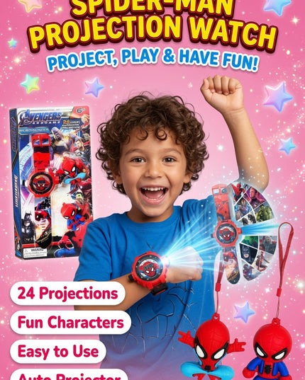 SPIDER  PROJECTION WATCH