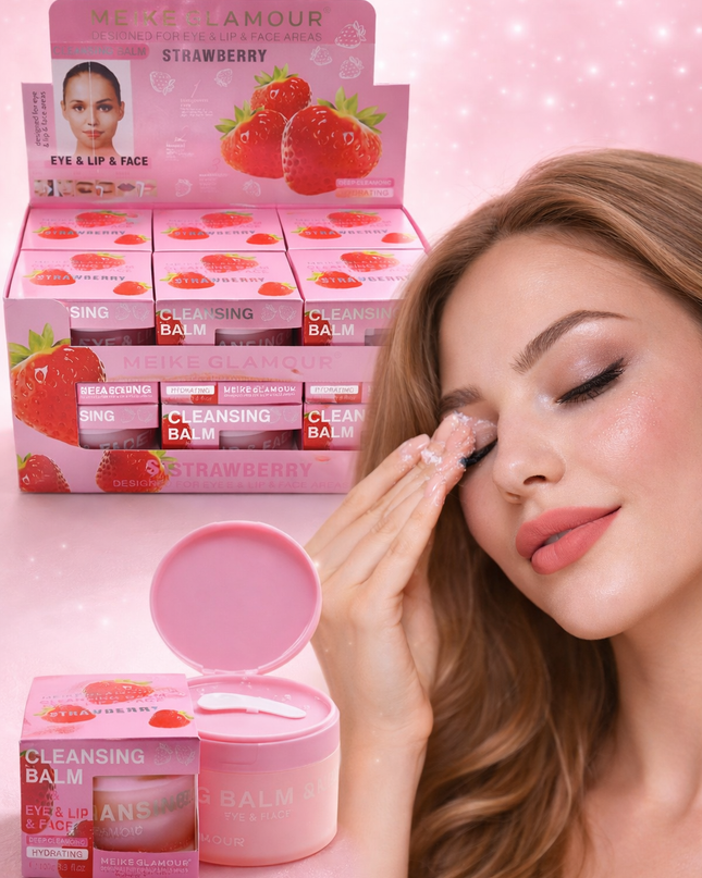 MAKEUP REMOVER -cleansing balm for eyes lips & face -12 pcs box  #MOG0342