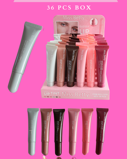 MISS BETTY LIPGLOSS LIP TINT # L1219 ( 36 PCS BOX)