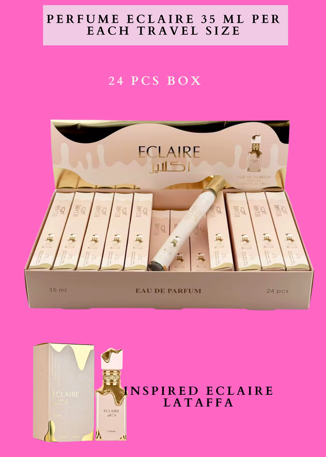 ECLAIRE  size 35 ml per each -24 pcs box