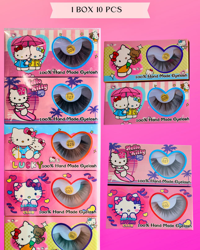 LASHES - KITTY - BOX 10 PCS