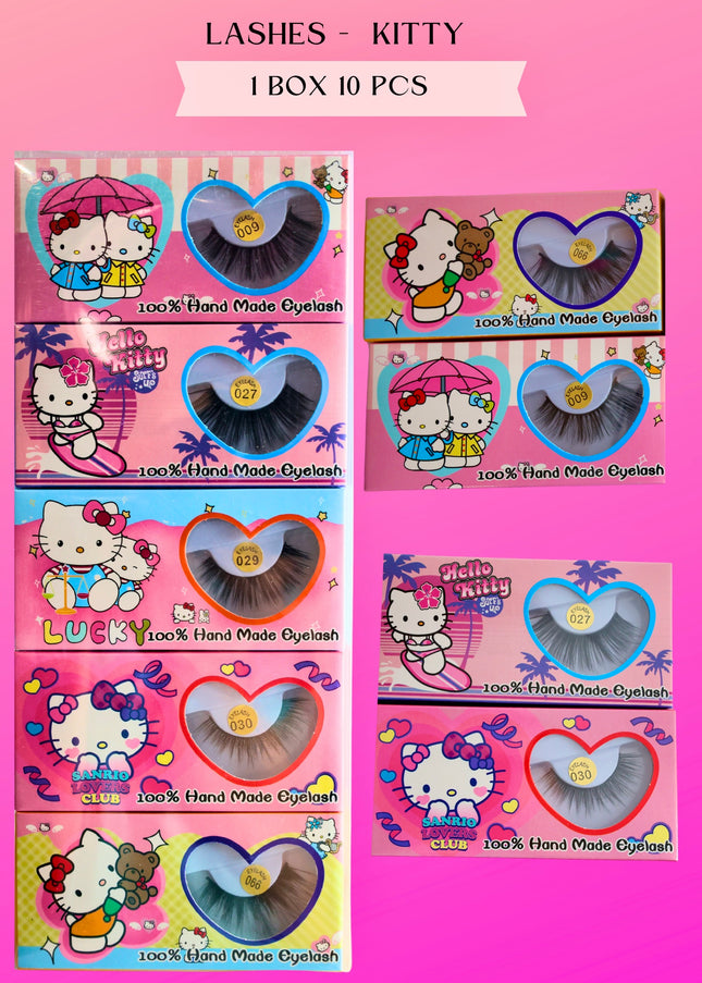 LASHES - KITTY - BOX 10 PCS