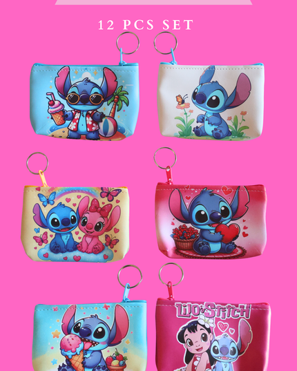 COIN BAG BLUE- ST #2  12 PCS SET