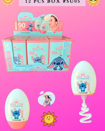 SUNSCREEN STITCH SPF 90 - 12 PCS BOX( #SU04)