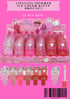 LIPGLOSS SHIMMER ICE CREAM - magic -KITTY-  #MOC2071 24 PCS BOX