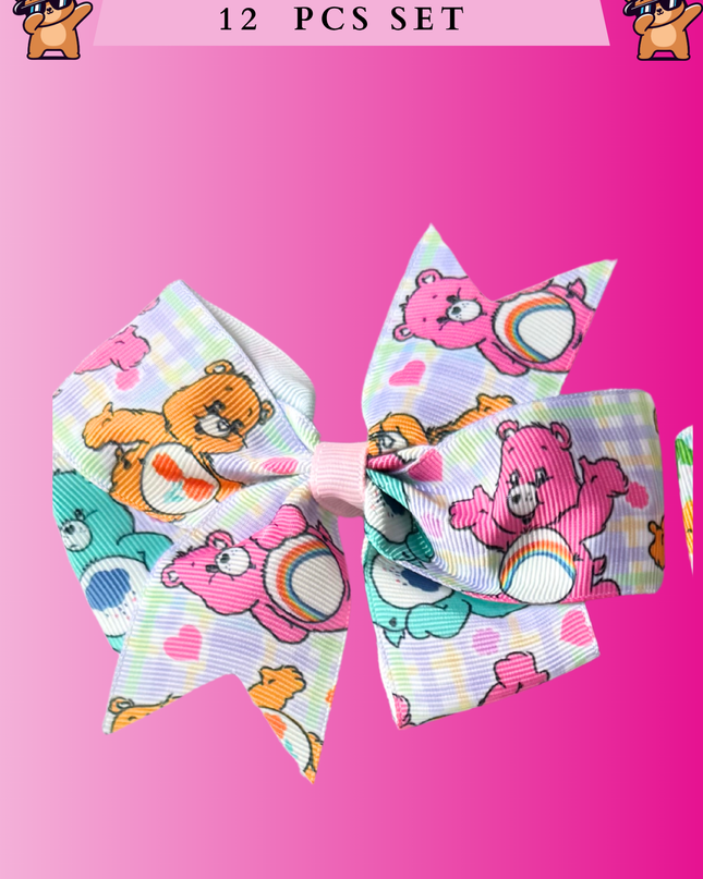 BEAR BOWS - 12 PCS SET