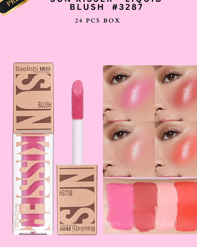 SUNKISSER LIQUID BLUSH - 24 pcs  (PREMIUM BRAND) - #3287