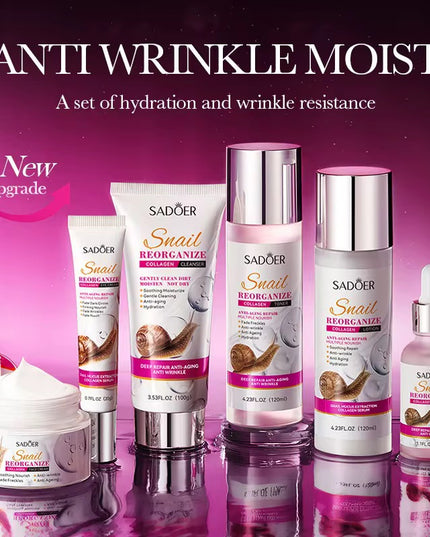 SADOER-SNAIL SET SKINCARE- 6 pcs per box