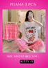 PIJAMAS KAWAII- Pajamas kawaii- (3 pcs Pijama ) (S-M-L) adjustable size1 Pijama $10 / buy 3 price is $8 per each Pijama - Adjustable size ( S- M-L)