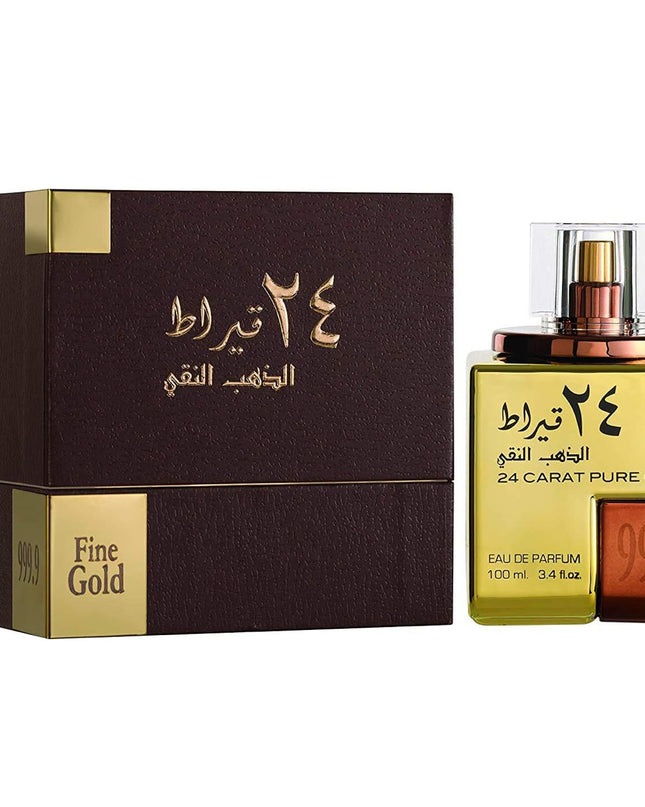 24 CARAT PURE GOLD  Lataffa 100 ml (buy 3 lattafa price $16 per each any style )