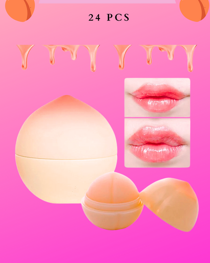 PEACH - LIP BALM - 24 pcs #S015