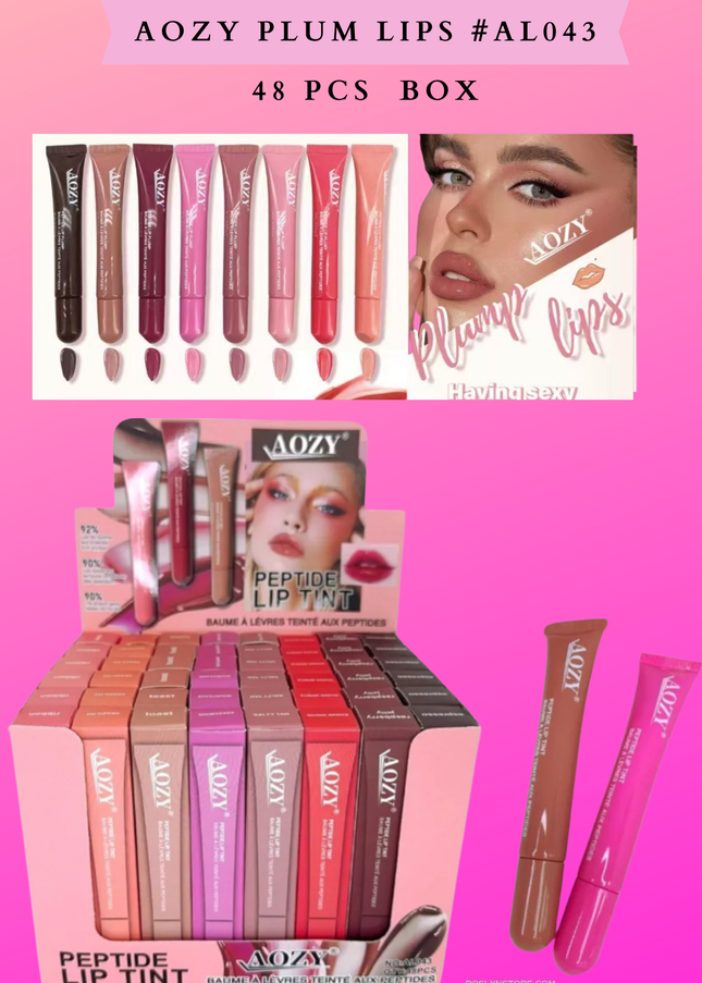 AOZY PLUMPING LIPS #AL043 - (48 PCS BOX)