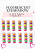 Wholesale Pigment- Flourescent eyeshadow - eyeliner- lipliner (multipurpose) (12 set)