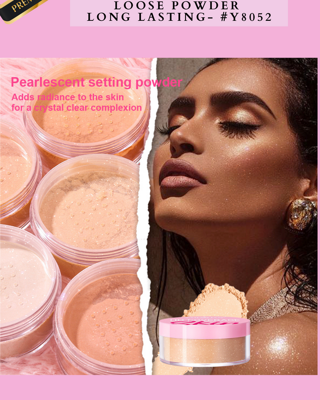 HD COVERAGE - 24 HOURS LOOSE POWDER LONG LASTING- #Y8052 ( 24 pcs box)