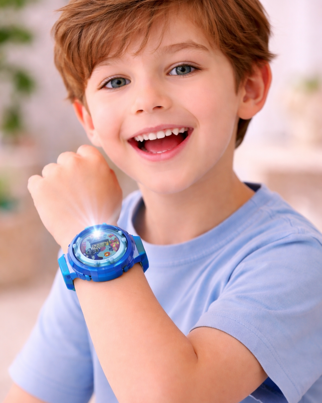 BLUE PROJECTION WATCH