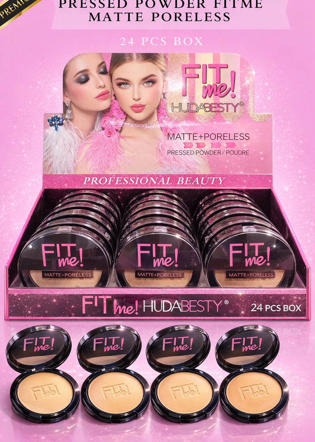 PRESSED POWDER FITME MATTE PORELESS (24 PCS BOX)