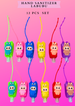 Hand sanitizer - labubu ( 12 pcs set)