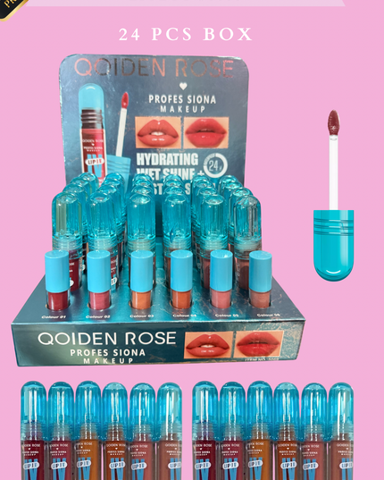 QOIDEN RISE - VELVET MATTE ( nude colors) EFFECT #5066 - (24 PCS BOX) with sample