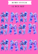 BOWS - 12 PIECES -STICHT