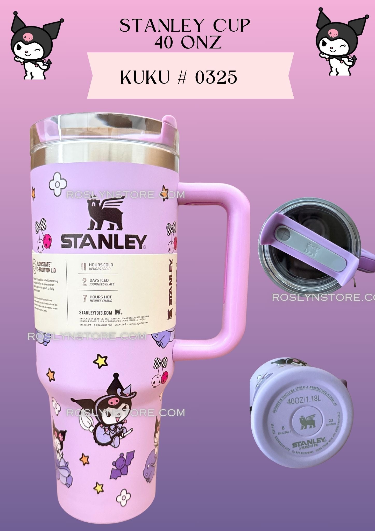 STANLEY CUP- 40 ONZ KUKU # 0325