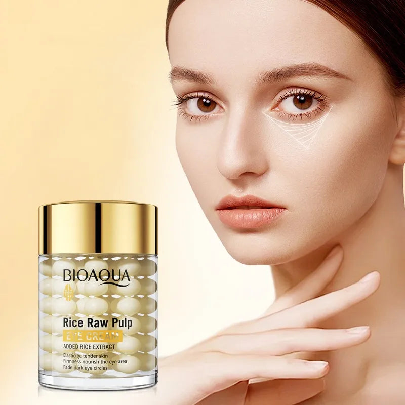 RICE RAW PULP -eye cream added rice extract ( BIOAQUA)