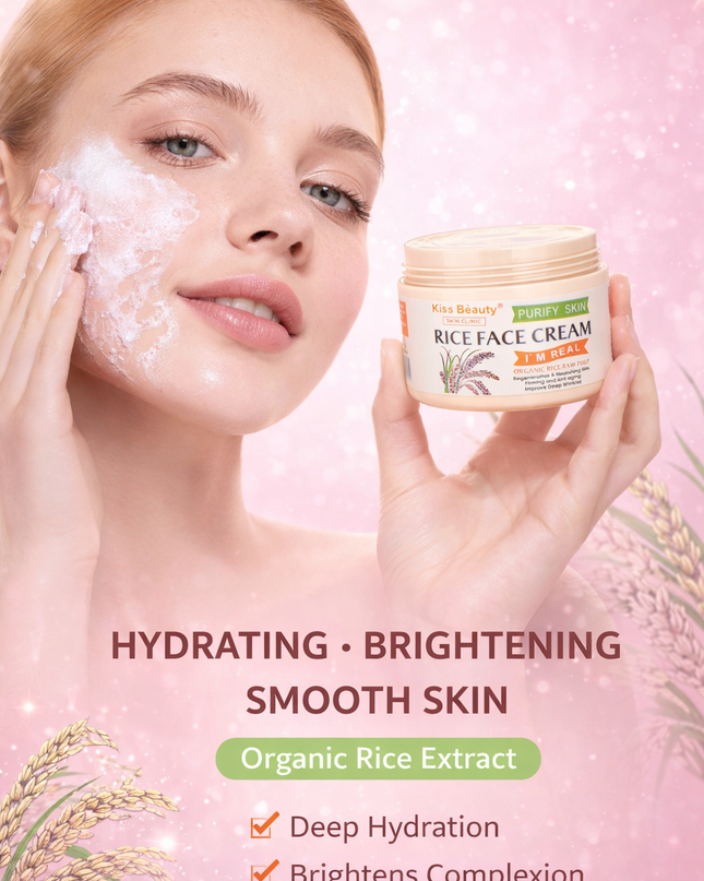 KISS BEAUTY RICE CREAM - 12 pcs set