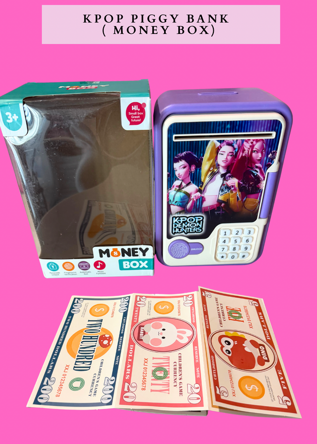 PIGGY BANK  KPOP with box