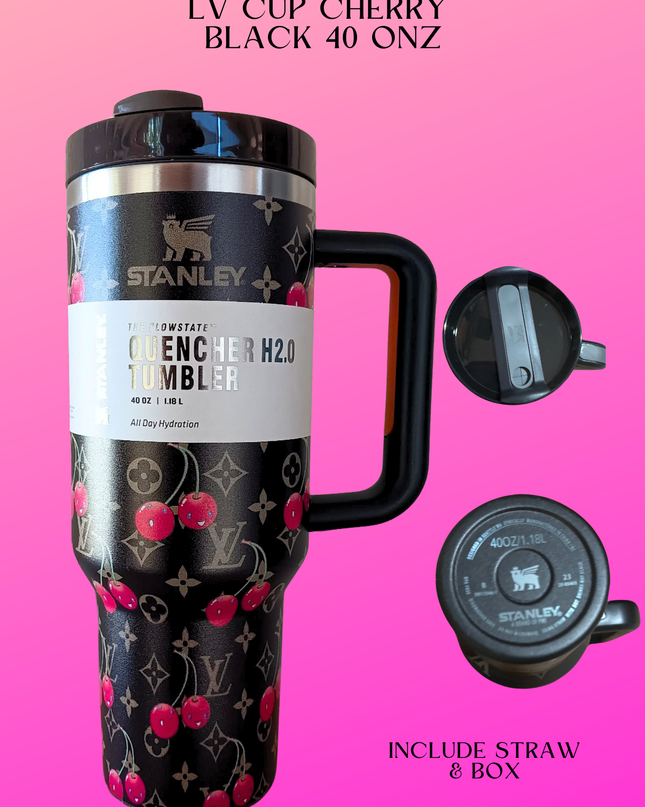 LV CUP CHERRY BLACK 40 ONZ ( #2)