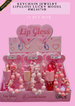 KEYCHAIN JEWELRY LIPGLOSS LUCKY MODEL #ML8070B (12 PCS BOX)