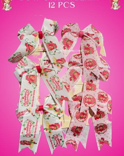 BOW Strawberry - 12 pcs
