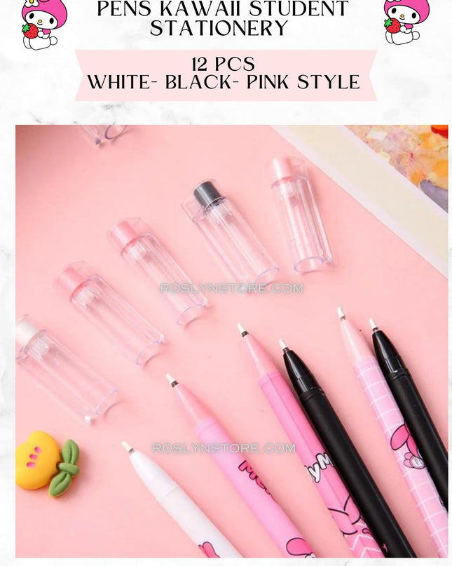 My Melody -ERASABLE PENS  -12 pcs in a box