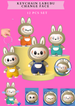 KEYCHAIN LABUBU CHANGE FACE -12 PCS SET