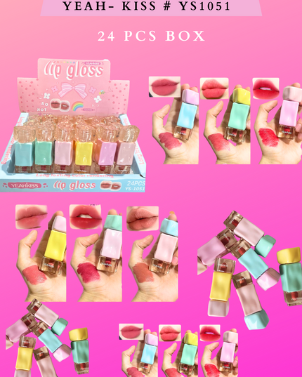 LIPGLOSS MATTE YEAH - KISS # YS1051 24 PCS BOX