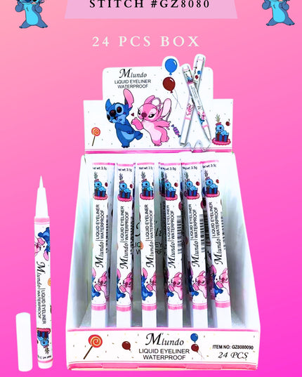 WHITE EYELINER STITCH #G Z8080( 24 PCS BOX)