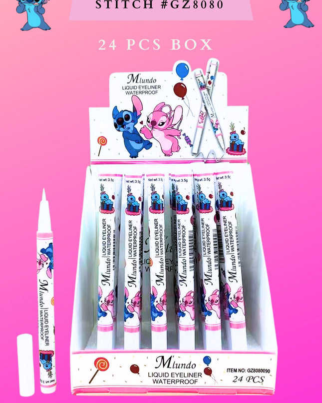 WHITE EYELINER STITCH #G Z8080( 24 PCS BOX)