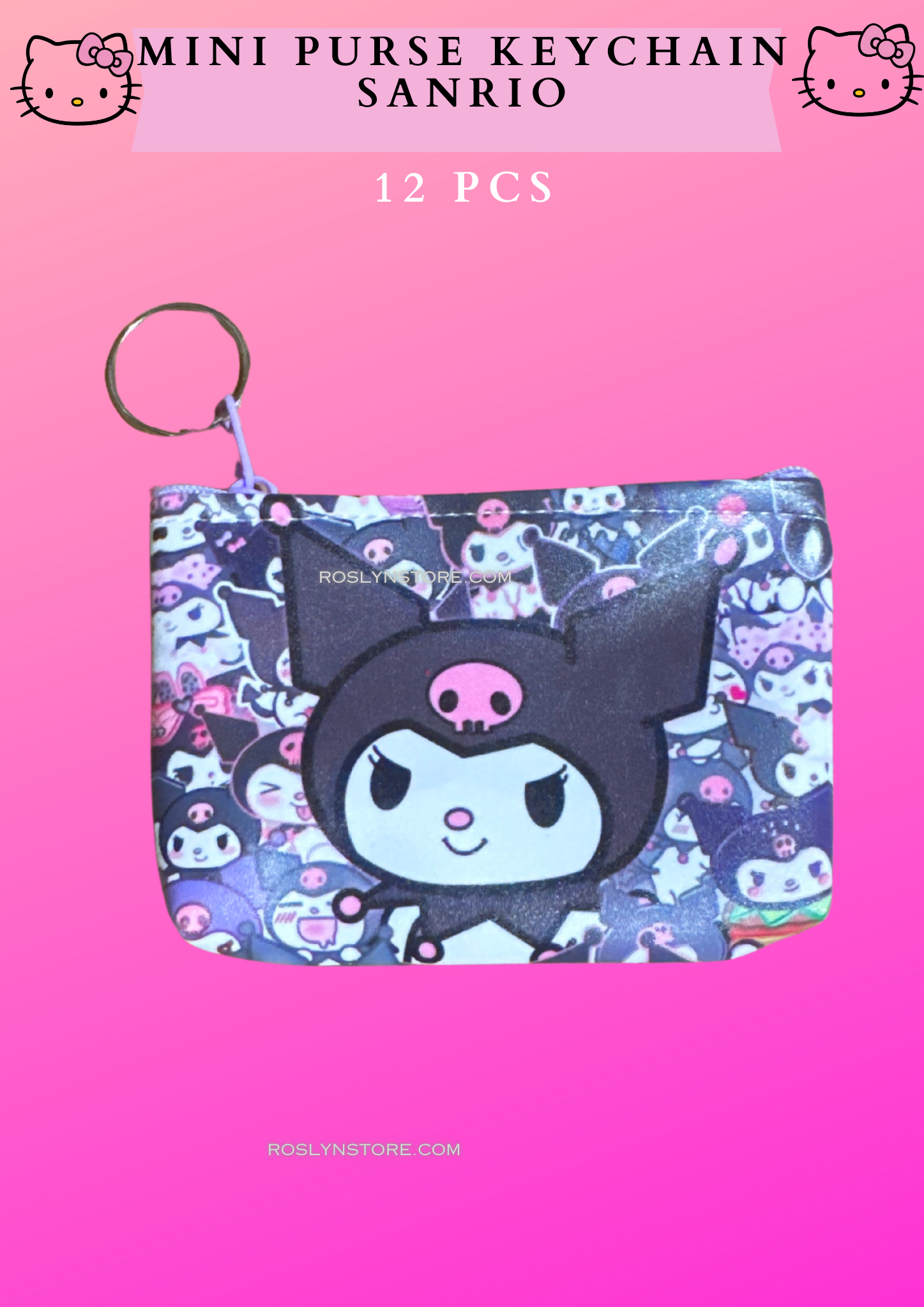 SANRIO PURSE - Monedero 12pcs