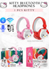 HELLO KITTY - HEADPHONE- Adjustable size