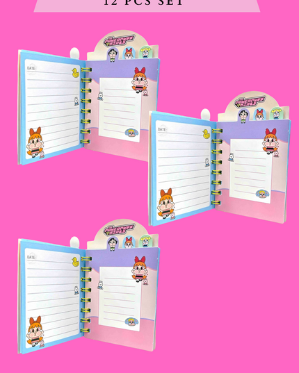 CRY BABY-  MINI NOTEBOOKS -12 PCS SET