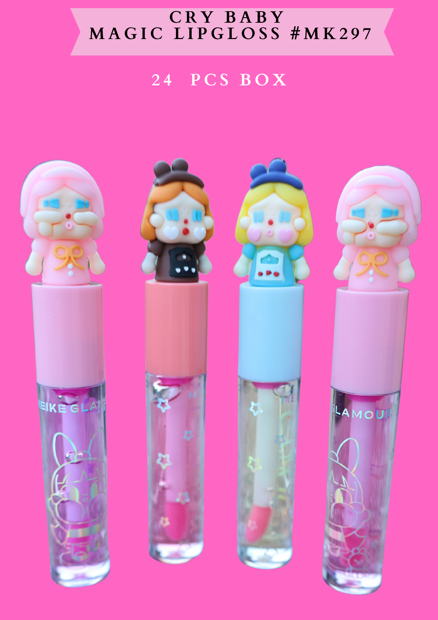 CRY BABY MAGIC LIPGLOSS # MK297 -(24 PCS BOX)