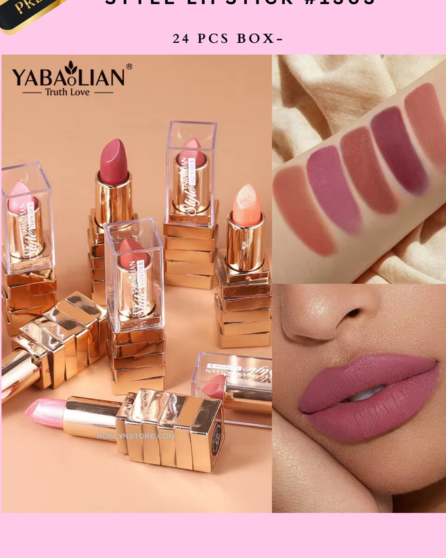 STYLE LIPSTICK - 24 pcs  (PREMIUM BRAND) - #1303