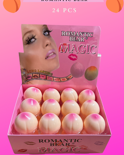PEACH - LIP BALM - 24 pcs #S015