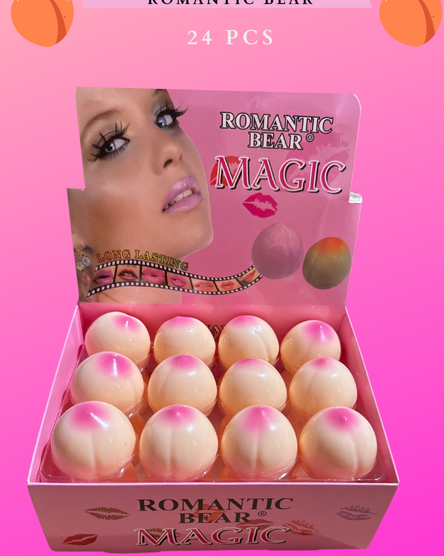 PEACH - LIP BALM - 24 pcs #S015
