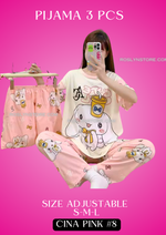 PIJAMAS KAWAII- Pajamas kawaii- (3 pcs Pijama ) (S-M-L) adjustable size1 Pijama $10 / buy 3 price is $8 per each Pijama - Adjustable size ( S- M-L)