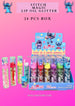 STITCH MAGIC LIP OIL GLITTER 24 PCS BOX