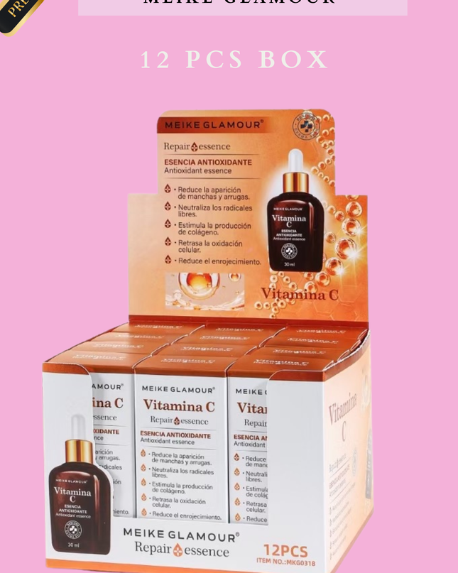 VITAMIN C SERUM MEIKE GLAMOUR -12 PCS BOX