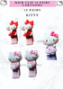 Hair Clip  -10 Pairs - cartoon