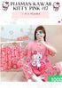 PIJAMAS KAWAII- Pajamas- (3 pcs Pijama ) 1 Pijama $10 / buy 3 price is $8 per each Pijama - Adjustable size ( S- M-L)