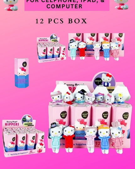 BLIND BOX - CAT FOR CELLPHONE, IPAD, & COMPUTER - 12 PCS BOX - Style 1